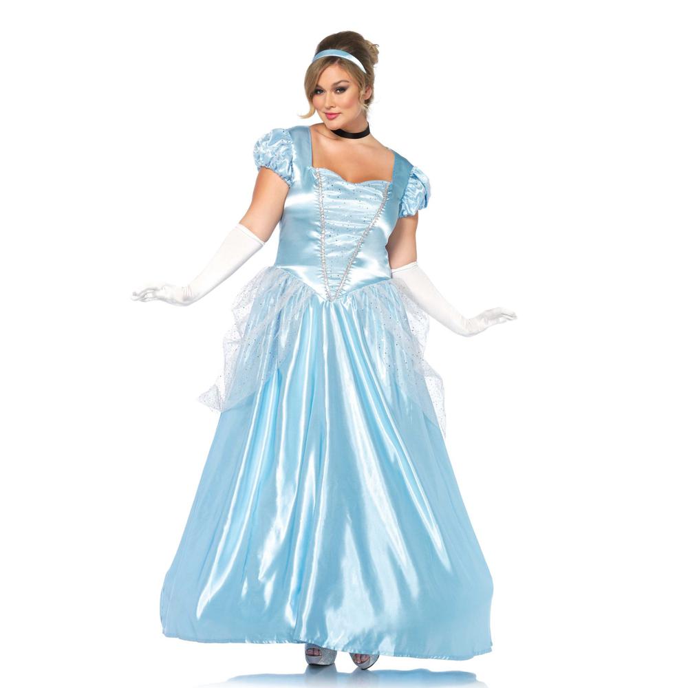 Leg Avenue - Classic Cinderella Costume - Bleu